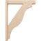 Ekena Millwork 6-in W x 34-in D x 46-in H Funston Block Rough Cedar Woodgrain TimberThane Outlooker, Primed Tan OUTUR060X34X46FST44RCPR - alternate 6